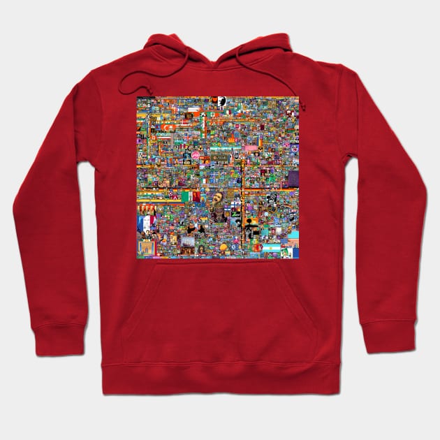 r/place full artwork 2022 Hoodie by ErdiKara